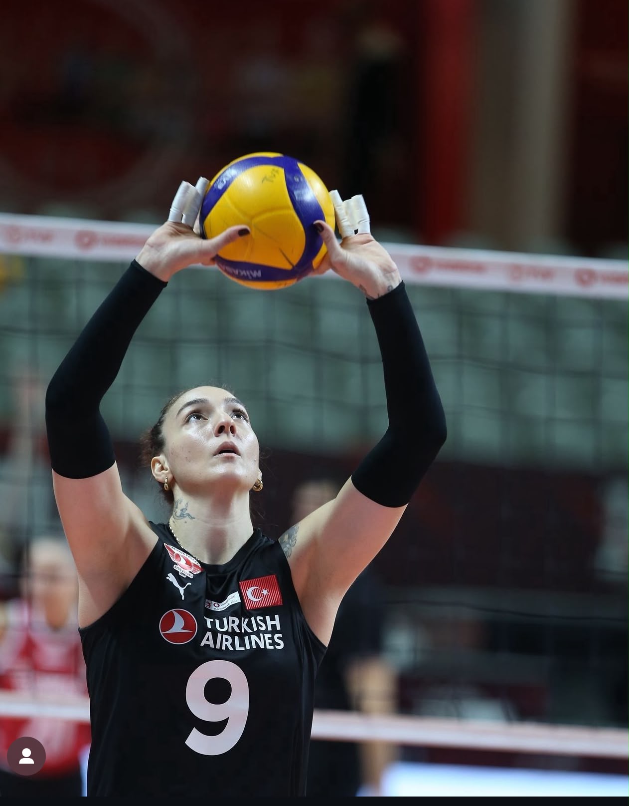Voleyboldan bir kare